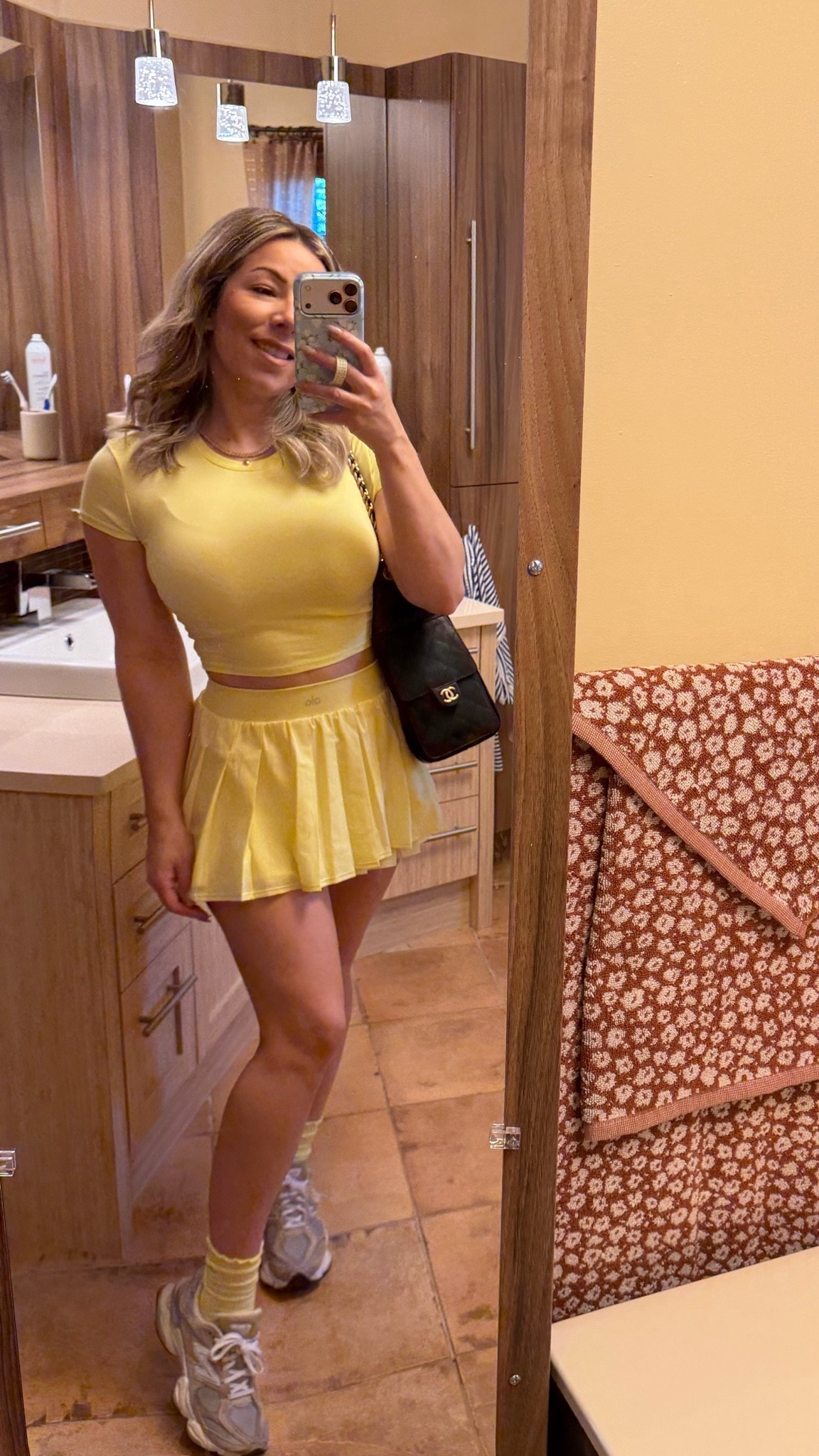 Alo matching set. Tennis skirt. Tennis tshirt.

#LTKstyletip #LTKsummer #LTKcanada