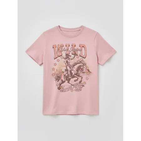 Wild West Riders Women’s Graphic Tee with Short Sleeves Sizes XXS-XXL | Walmart (US)