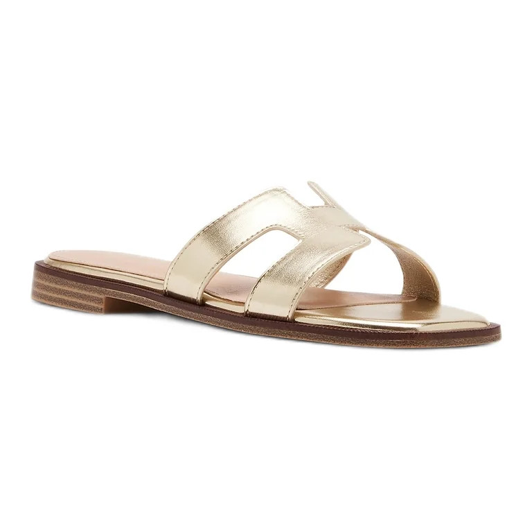Madden Girl Women's Hailey Flat Slide Sandal | Walmart (US)