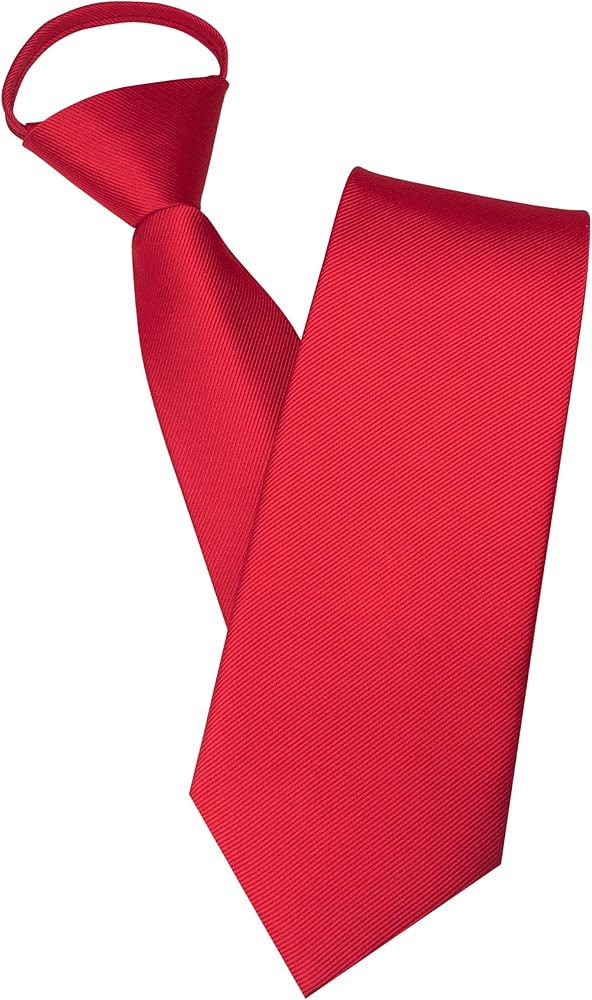 JEMYGINS 3.15“Solid Color Pre-tied Adjustable Necktie for Business and Wedding | Amazon (US)