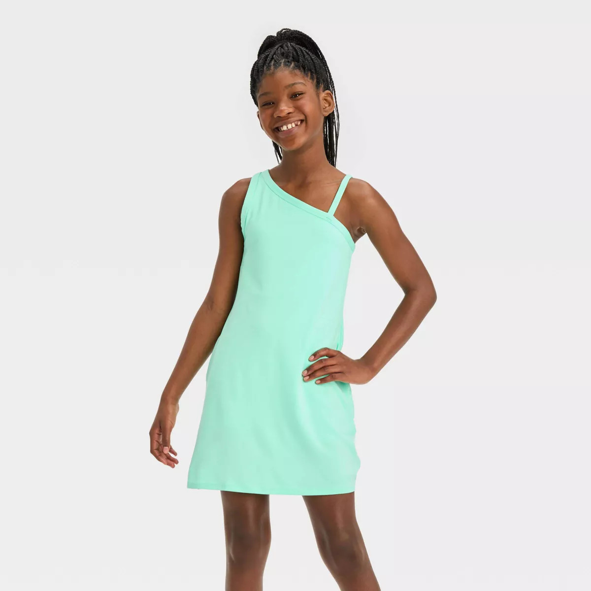 Girls' Asymmetrical Active Dress - All In Motion™ | Target