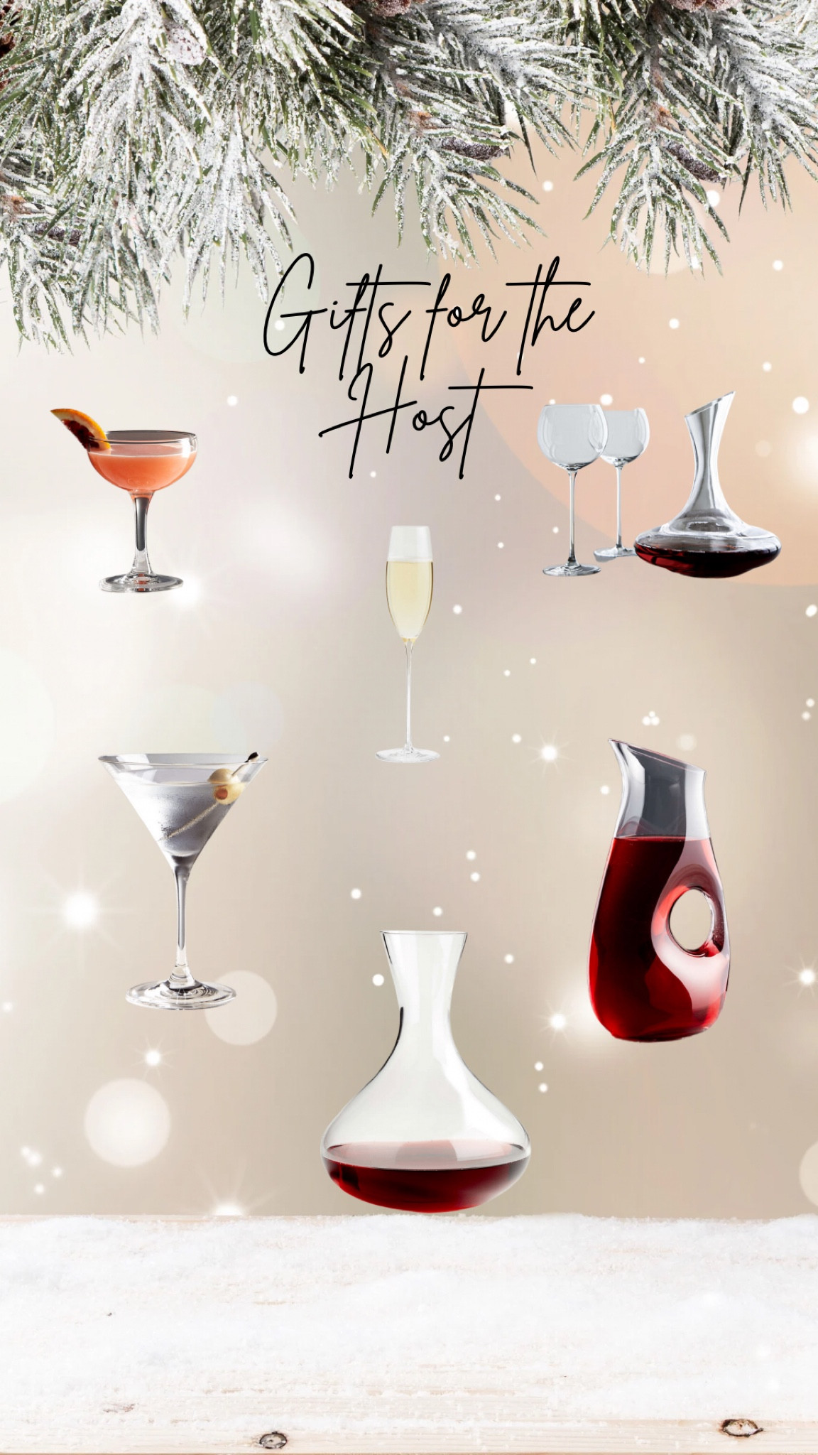 Crate & Barrel gift glasses for host or hostess 

#LTKHoliday #LTKGiftGuide #LTKhome