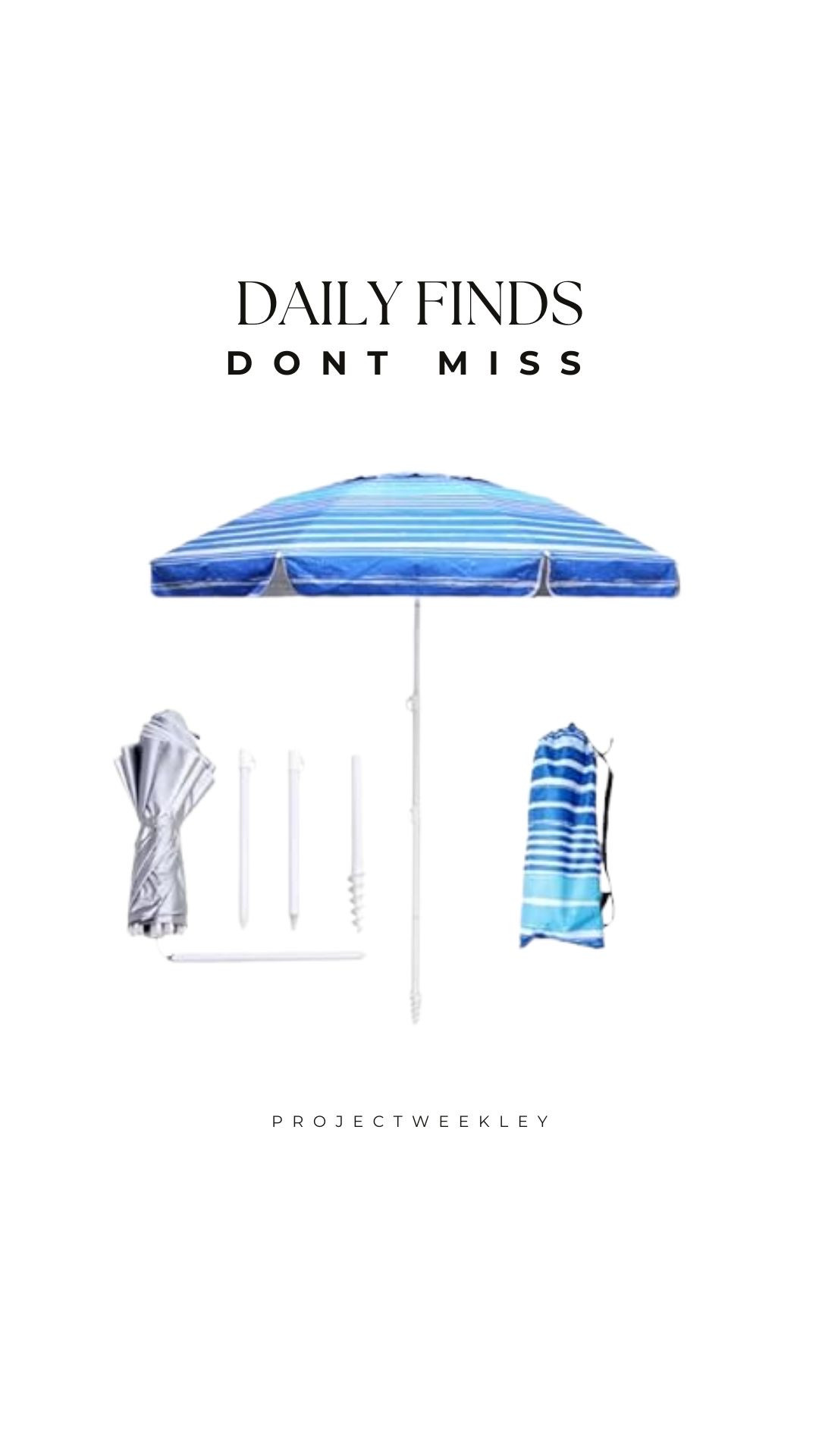 Beach umbrella