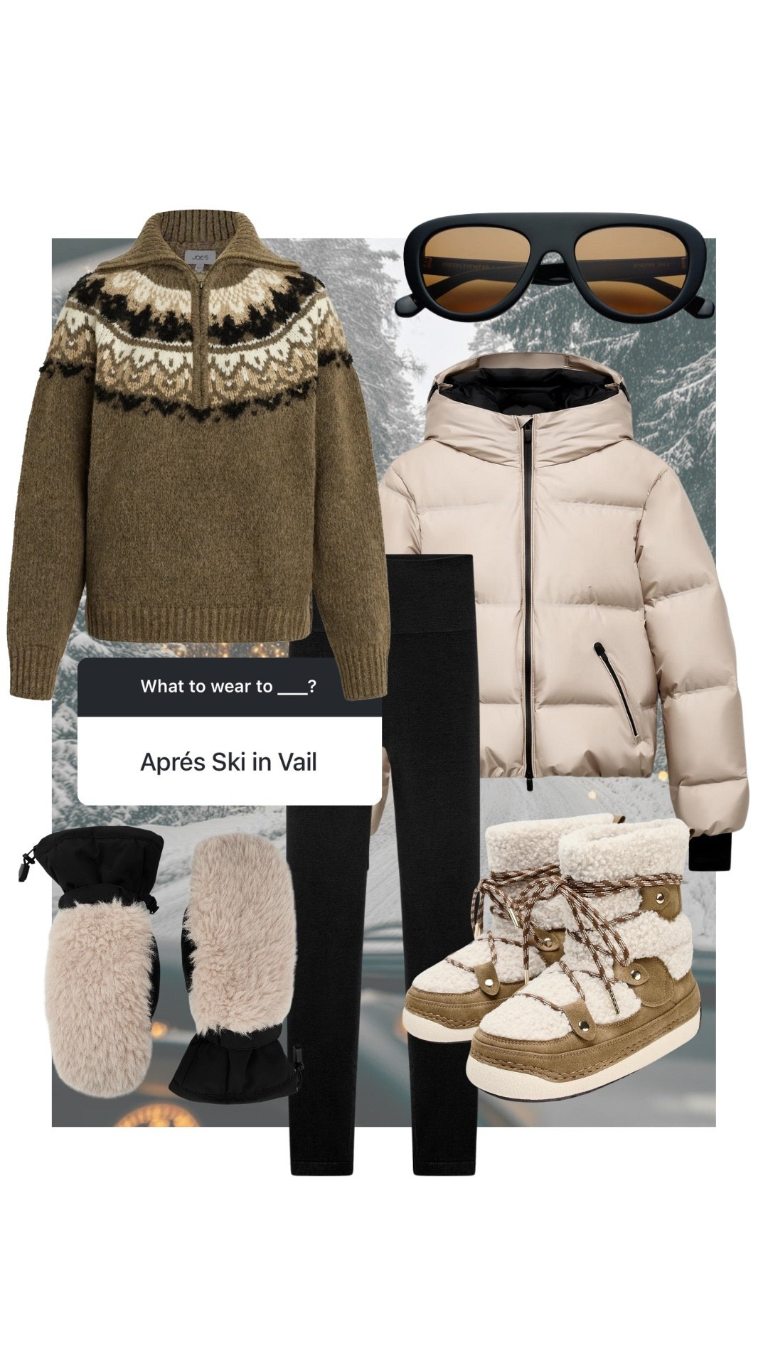 At to wear to Apres ski in vail! #kathleenpost

Mountain chic, Apres ski, mountain vibes, ski vacations 

#LTKSeasonal #LTKTravel #LTKootd