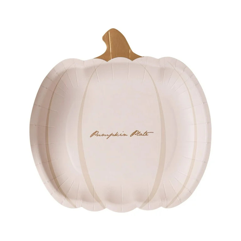 WIQUOKETT Disposable Pumpkin Paper Tray - Walmart.com | Walmart (US)