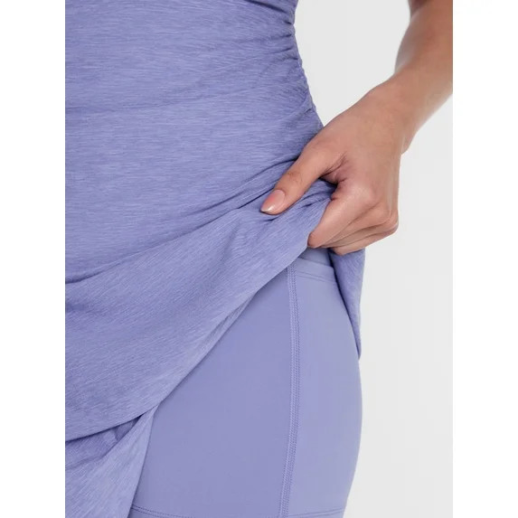 Athletic Works Women's and Women's Plus ButterCore Wrap Dress, Sizes XS-4X | Walmart (US)