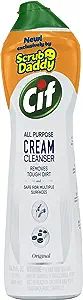 Scrub Daddy Cif Cream All Purpose Cleaner, Original - Multi Surface Household Cleaning Cream for ... | Amazon (US)