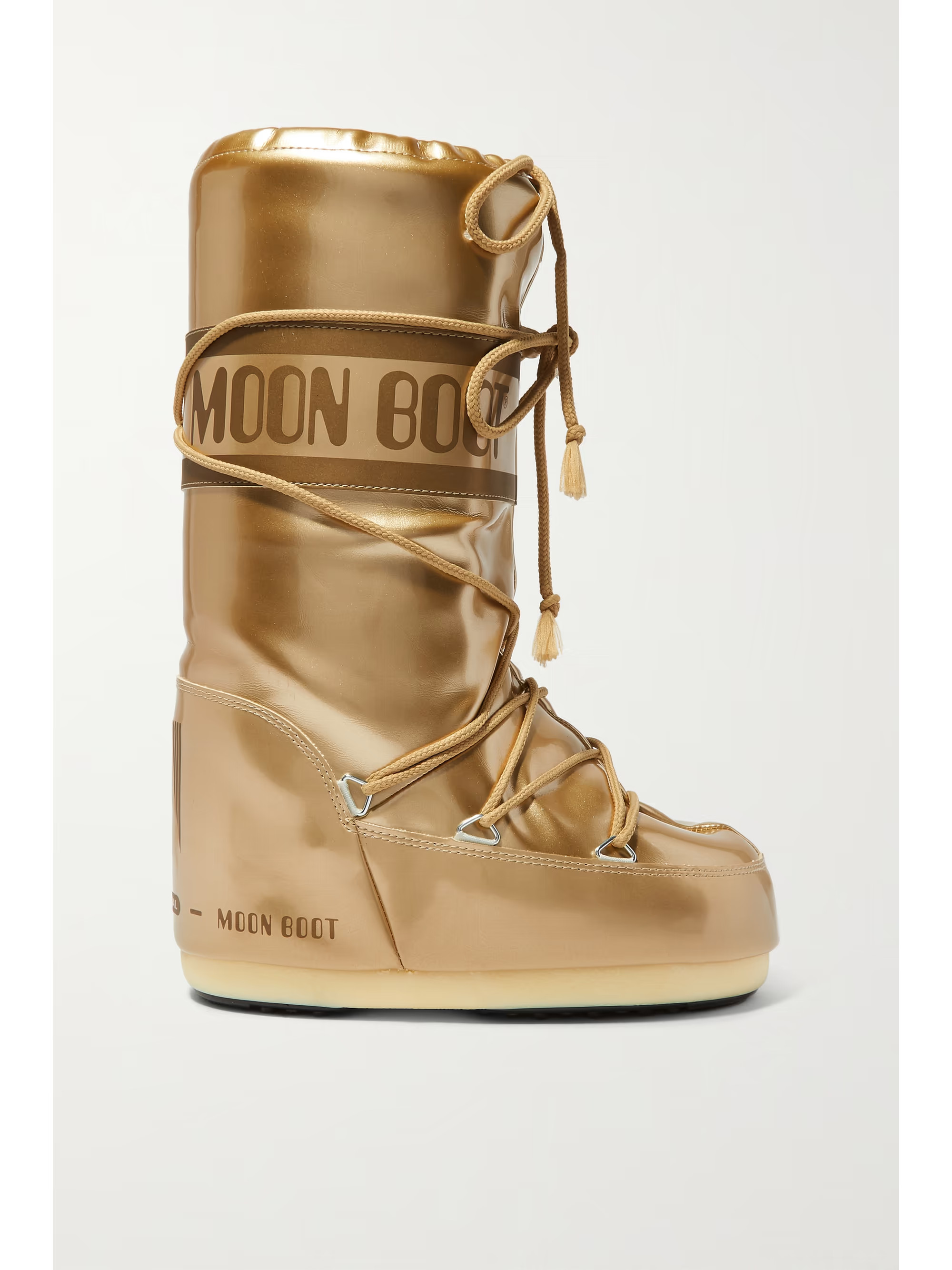 Glance metallic shell and rubber snow boots | NET-A-PORTER (US)