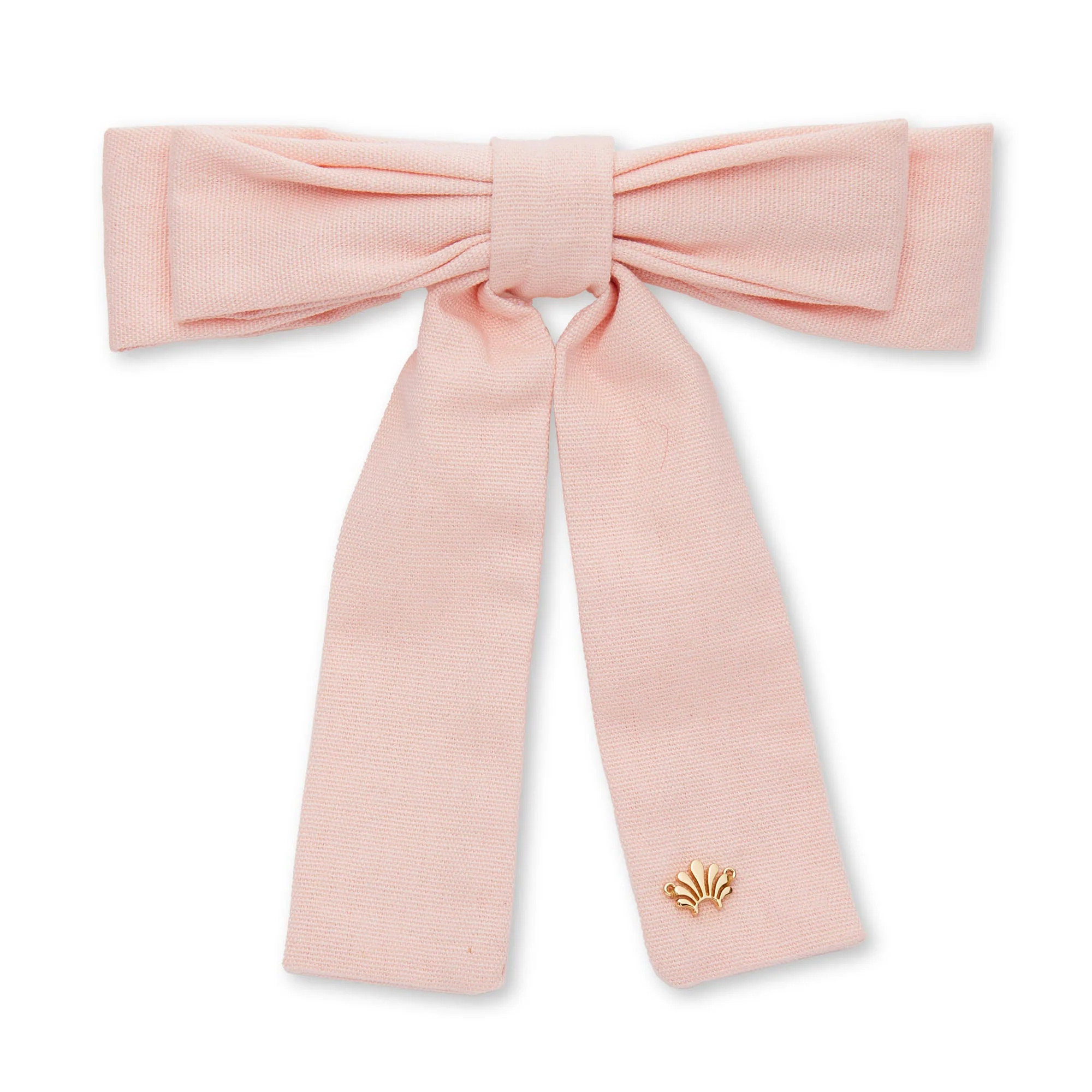 PETAL PINK ANTOINETTE  BOW BARRETTE | LELE SADOUGHI