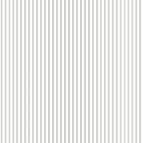 Norwall SY33961 6mm Stripe Prepasted Wallpaper, Grey | Amazon (US)