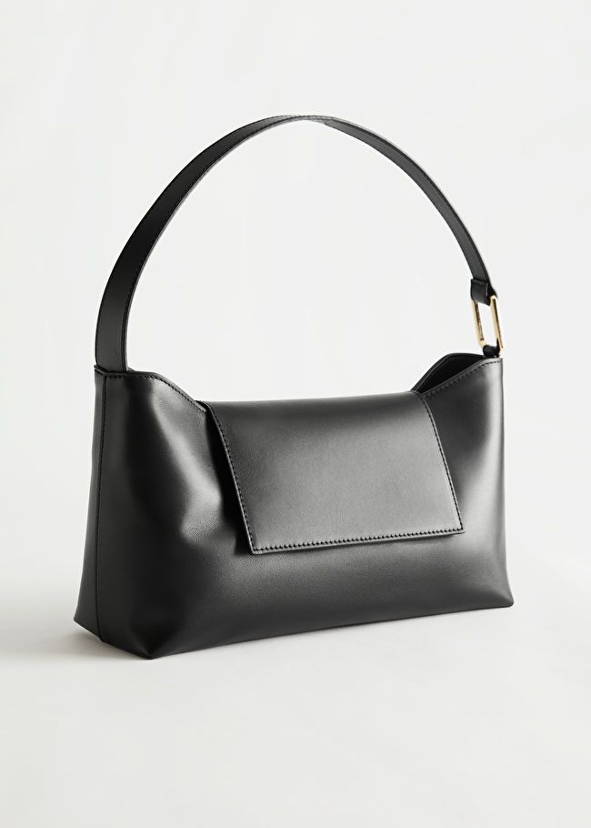 Buckled Leather Shoulder Bag | & Other Stories US