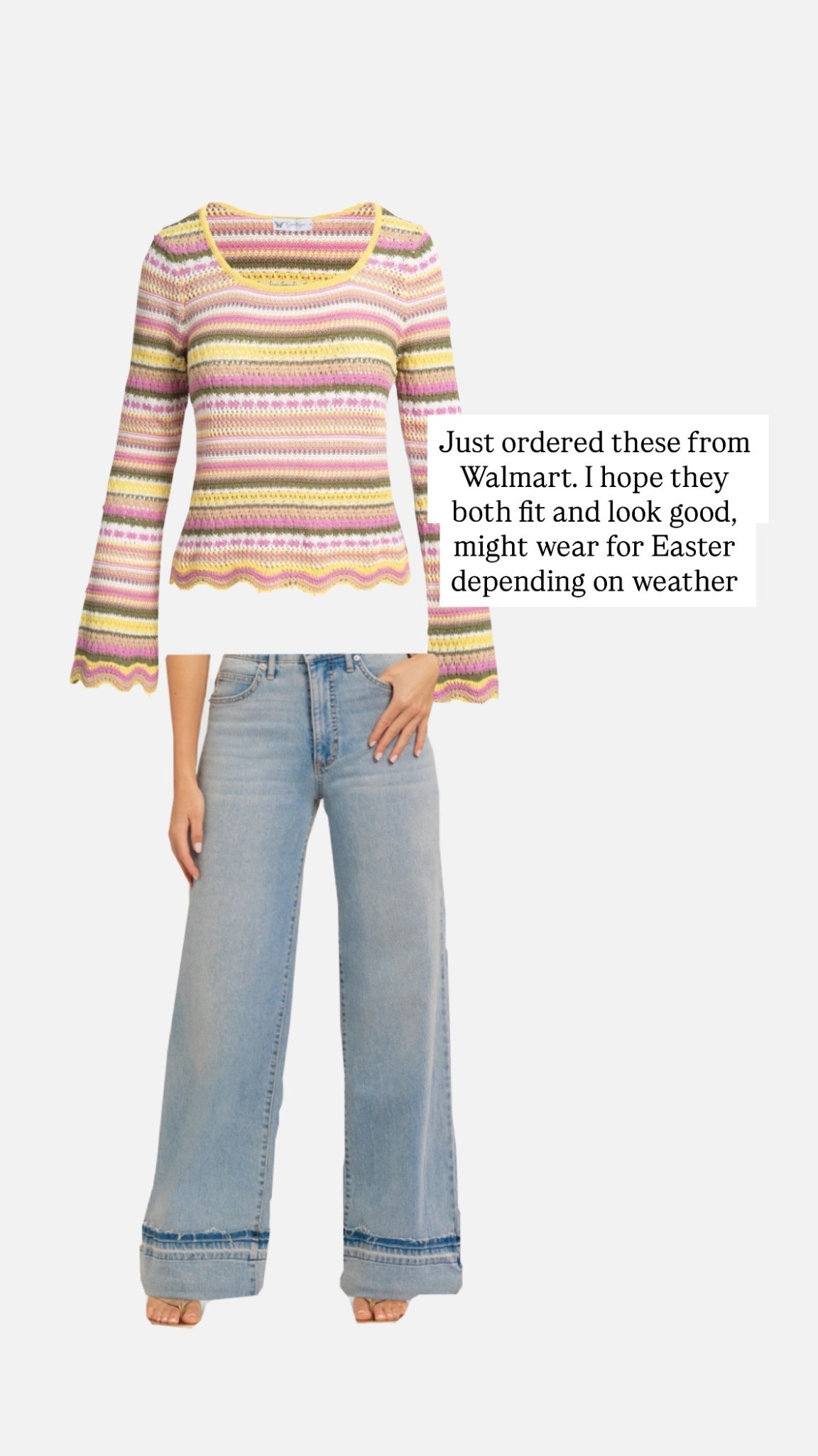 Cute Spring Outfit or Easter outfit —just ordered from Walmart 

#LTKSpringSale #LTKootd #LTKSeasonal