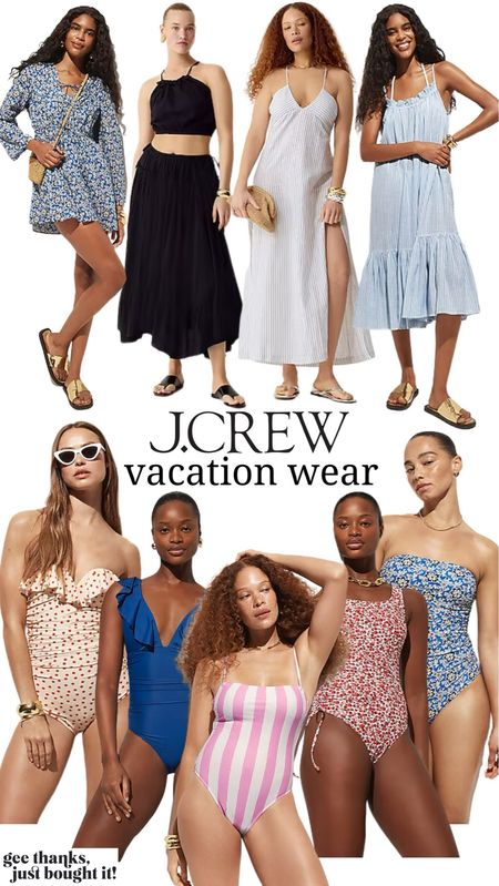 Up to 50% off vacation and resort wear at J. Crew!! Stock up now for your upcoming summer vacations and cruises!! 

#LTKSaleAlert #LTKSeasonal #LTKStyleTip