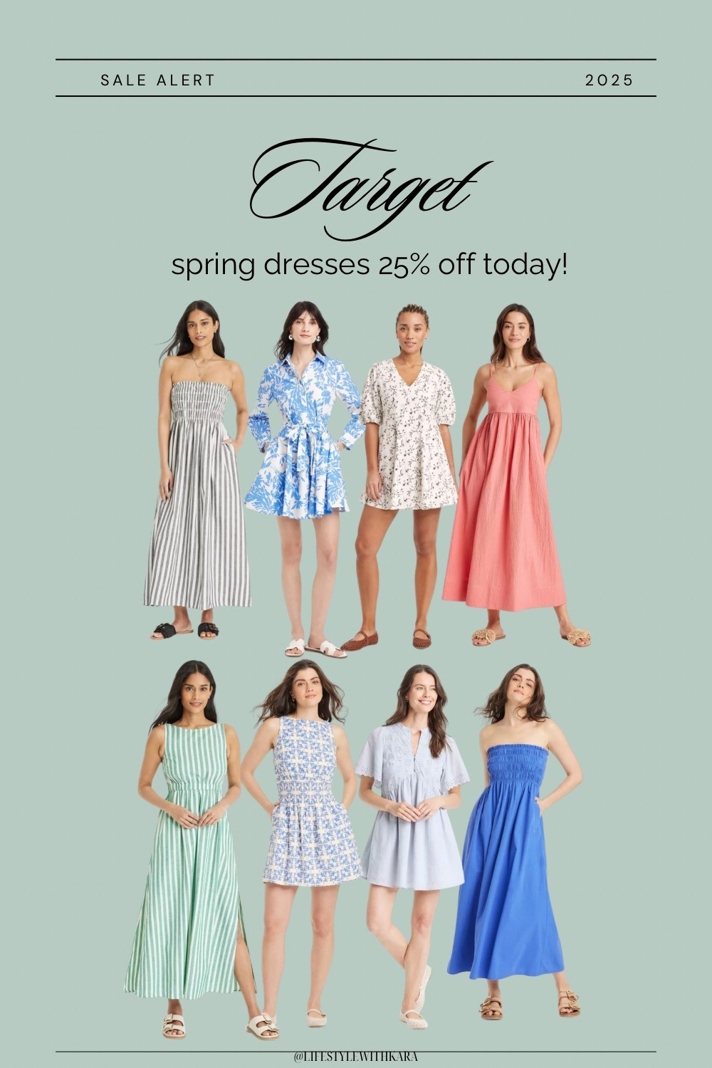 25% off spring dresses right now at target 🎯 💚

#LTKSpringSale #LTKFindsUnder50 #LTKStyleTip