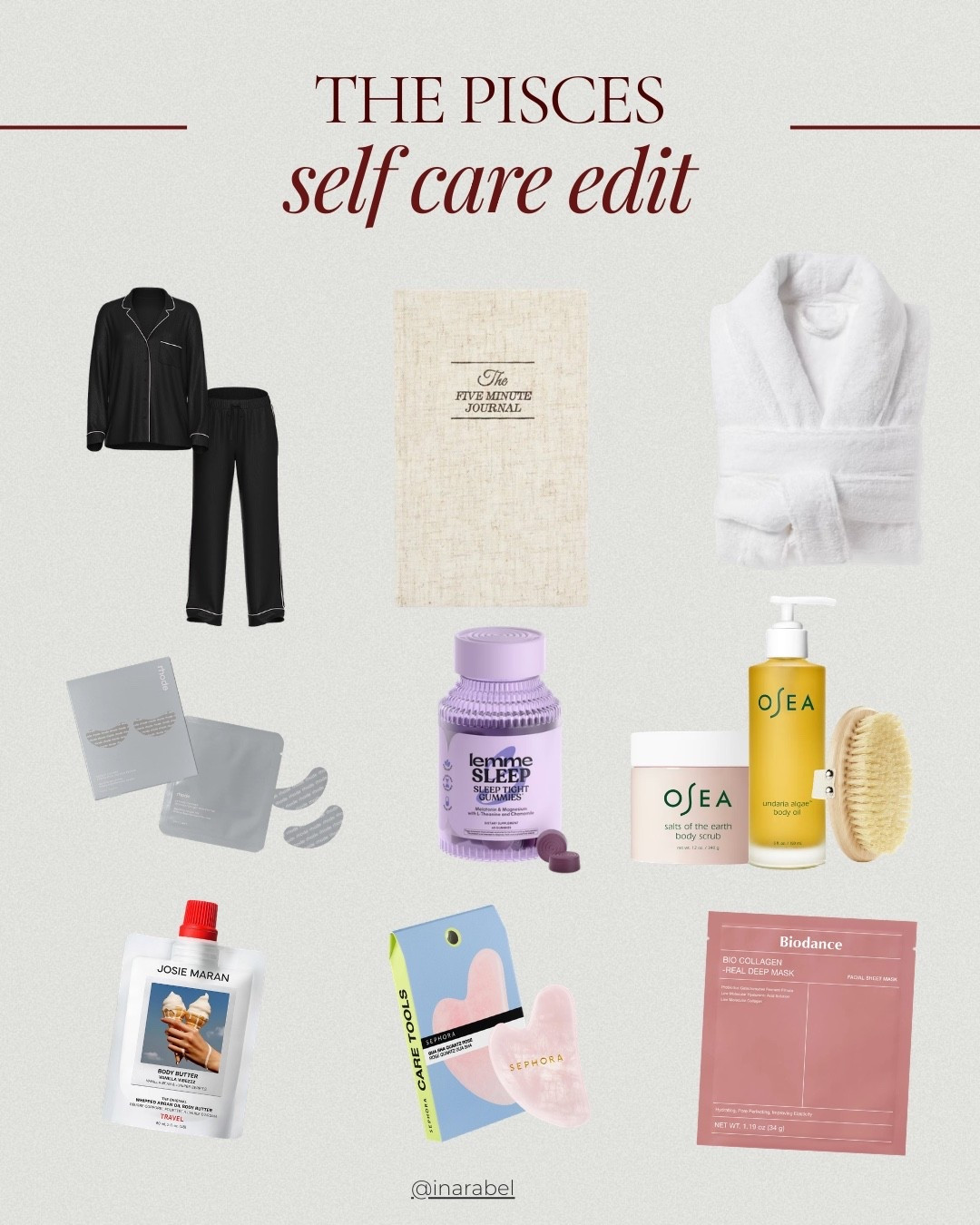 The Pisces self-care ritual ♓

Silk pajamas, warm showers, glow skin, and quiet nights that feel intentional.

#piscesseason #selfcareedit #feminineenergy #luxurywellness #softluxury #glowritual #ltkcreator #romanticaesthetic #wellnessfavorites

#LTKselfcare #LTKBeauty