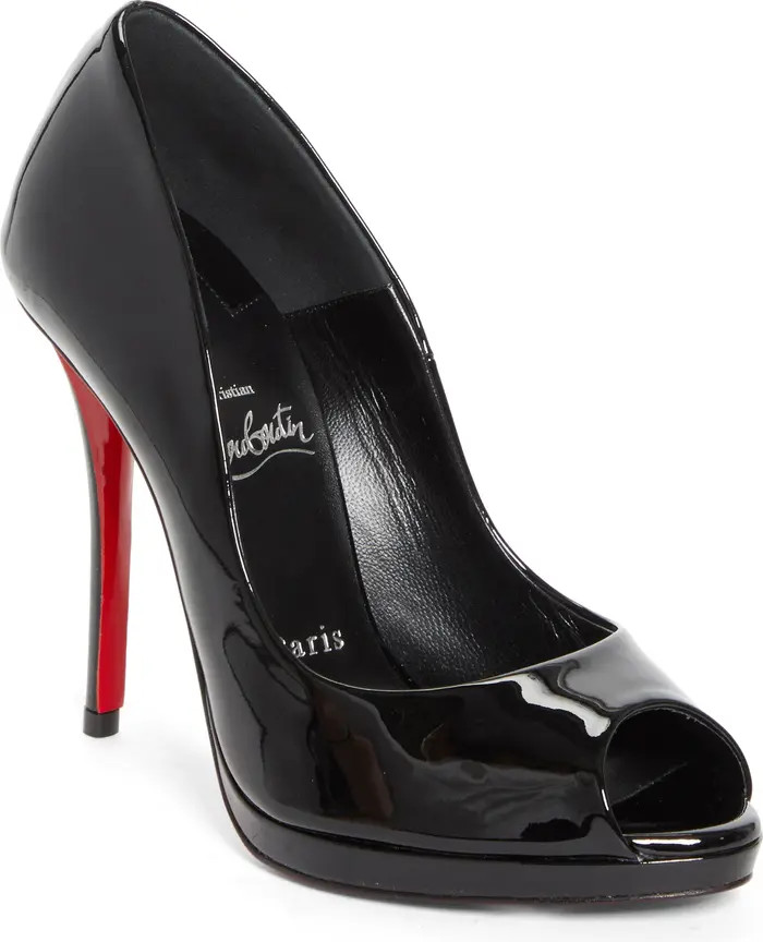 Lady Z Peep Toe Pump (Women) | Nordstrom