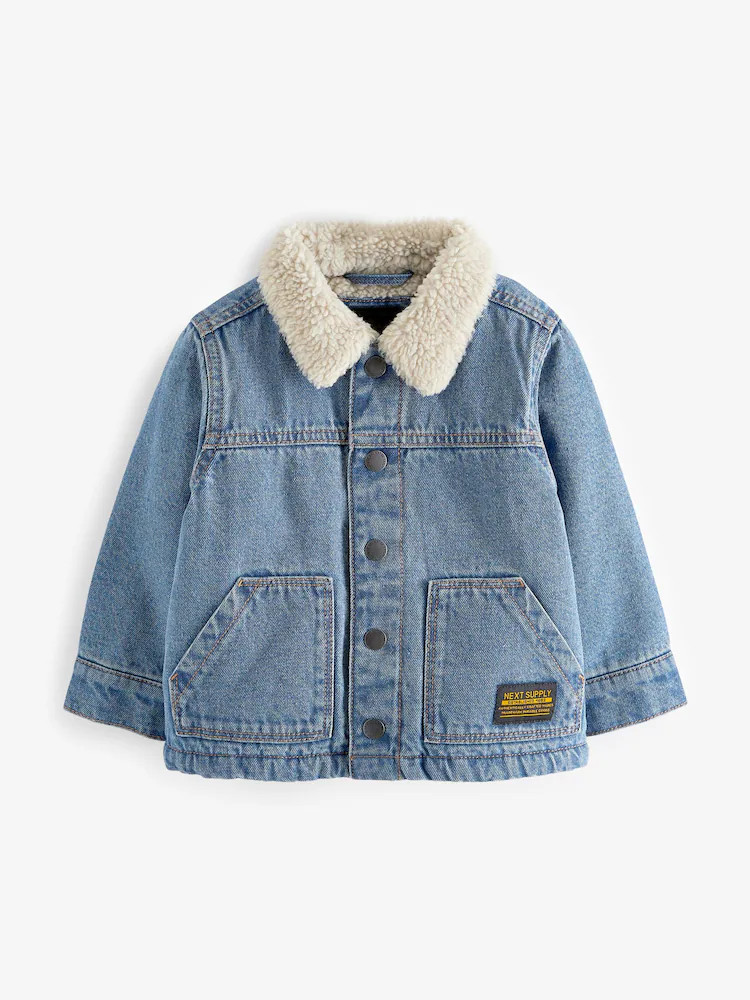 Blue Denim Jacket (3mths-10yrs) | Next EU