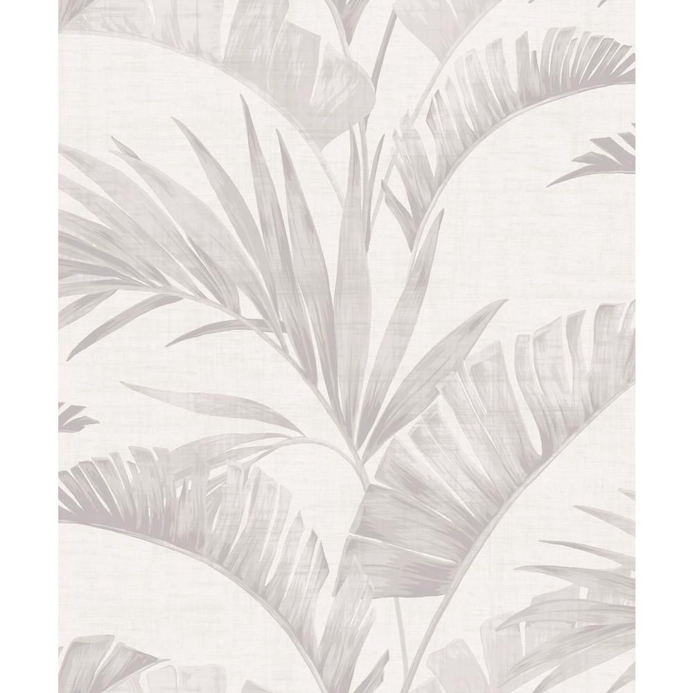 Arthouse Banana Palm Fabric Strippable Wallpaper (Covers 57 sq. ft.)-610600 - The Home Depot | The Home Depot