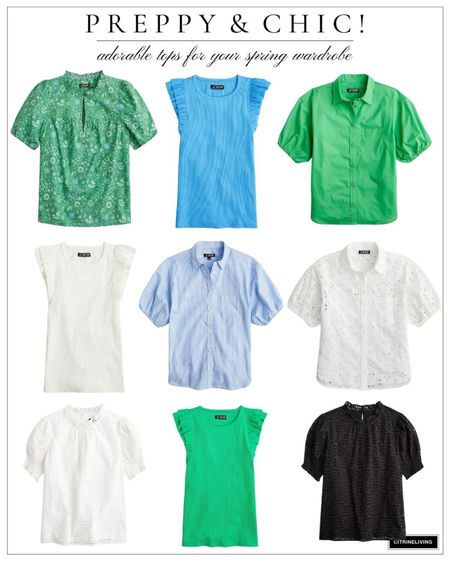 Spring tops on sale! Love these looks and gorgeous colors

#LTKFind #LTKstyletip #LTKsalealert