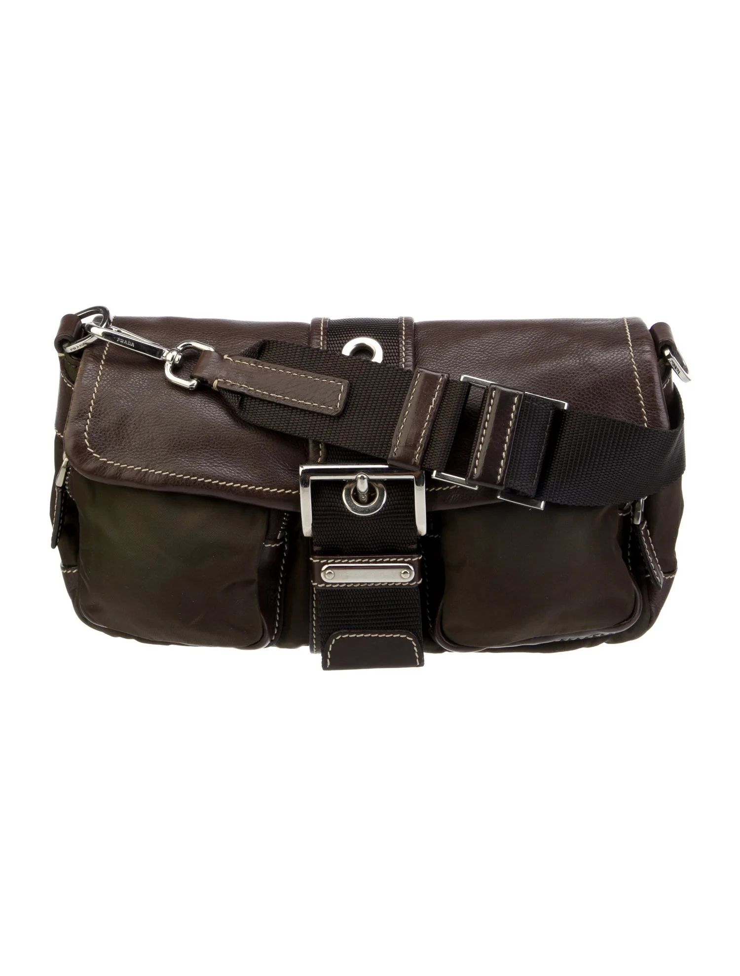 Nappa & Tessuto Catena Shoulder Bag | The RealReal