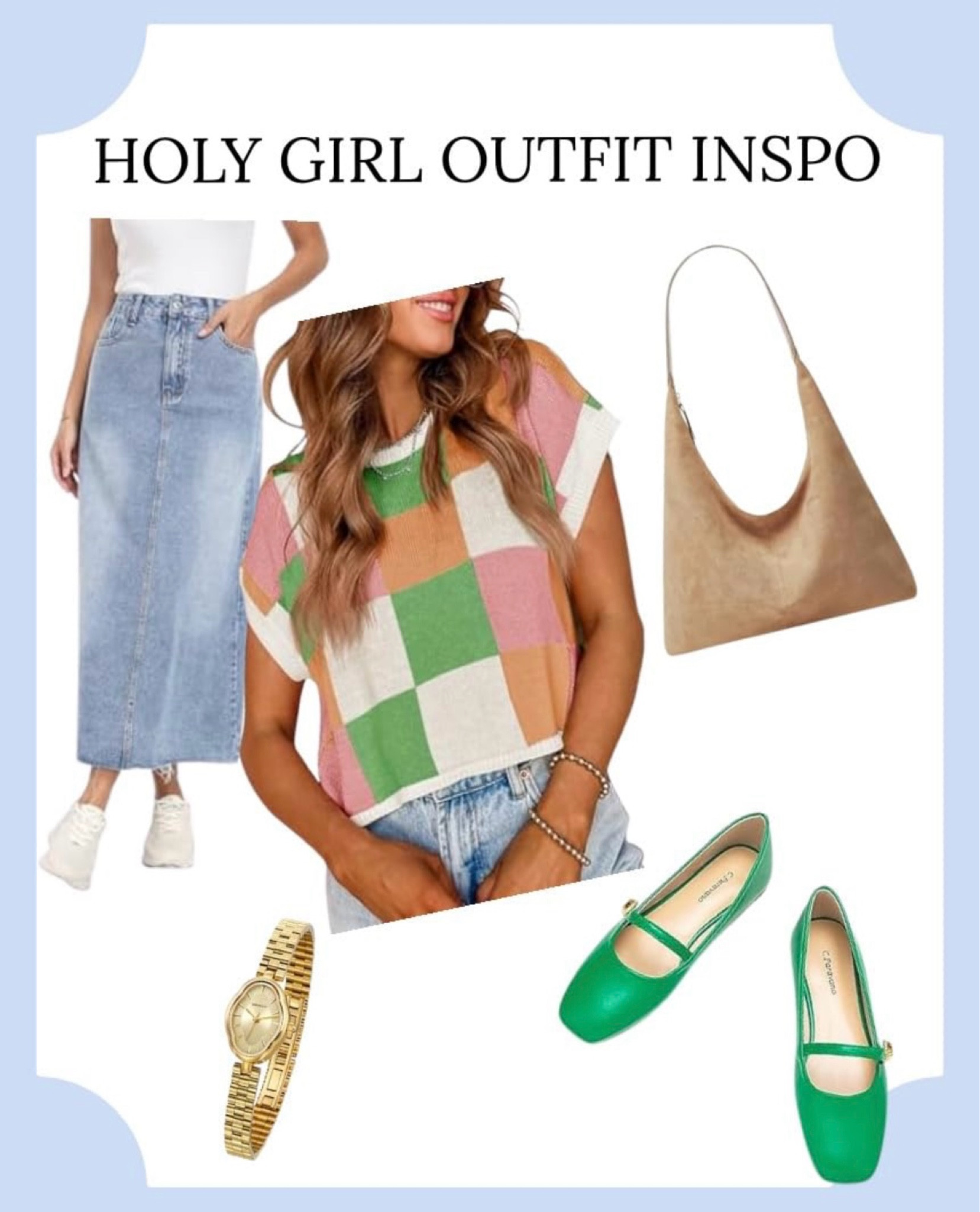 Holy girl outfit inspo💚

#LTKStyleTip #LTKMostLoved
