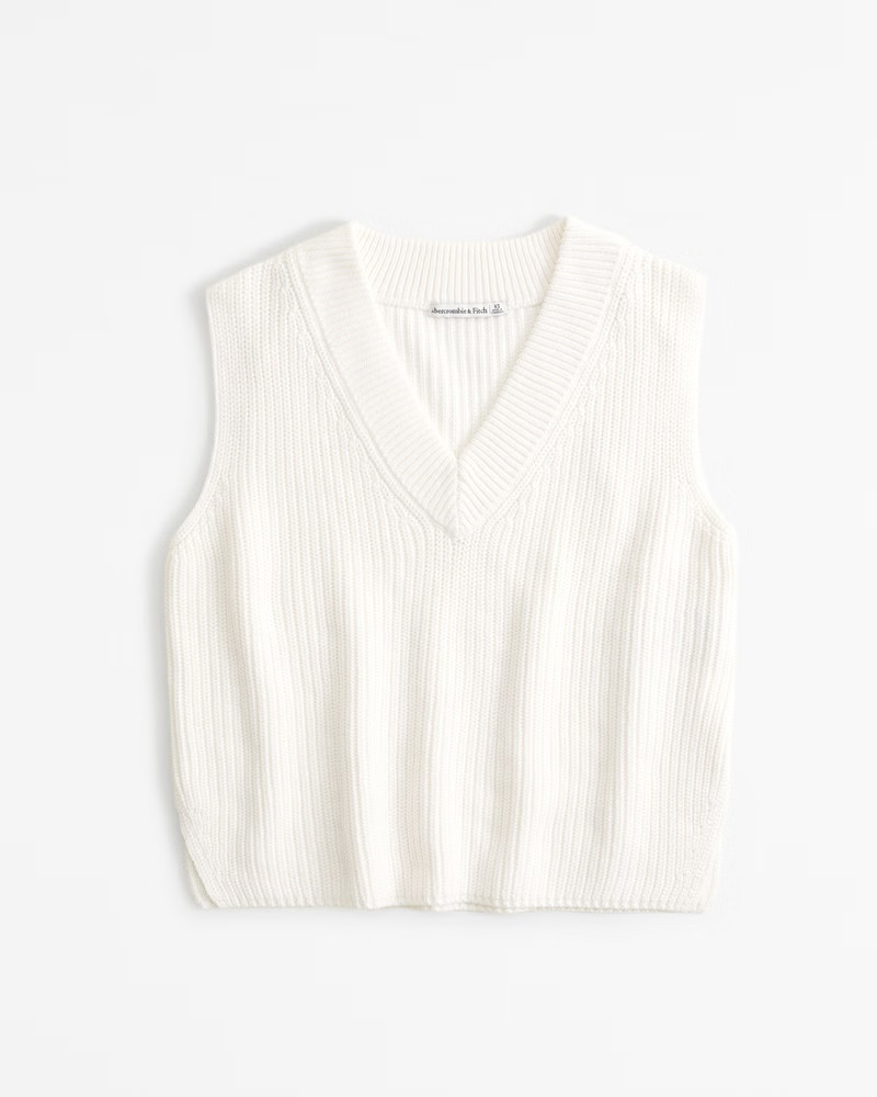 V-Neck Sweater Vest | Abercrombie & Fitch (US)