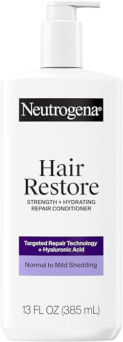Neutrogena Hair Restore Strength + Hydrating Repair Conditioner, Moisturizing Hair Conditioner wi... | Amazon (US)