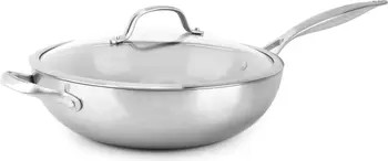 GreenPan Venice Pro 12-Inch Ceramic Nonstick Wok & Glass Lid | Nordstrom | Nordstrom