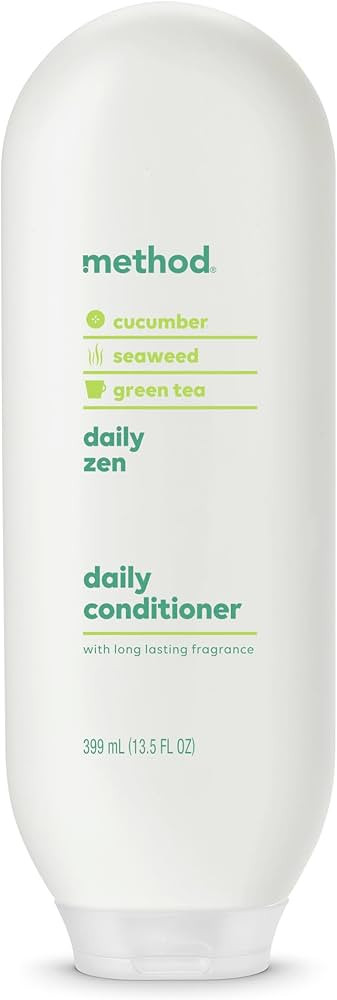 Method Everyday Conditioner, Daily Zen with Cucumber, Green Tea, and Seaweed Scent Notes, Parabe... | Amazon (US)