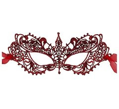 Luxury Mask – Women’s Stunning Masquerade Lace Mask – Lace Headpiece for Adult – Disguise for Costum | Amazon (US)