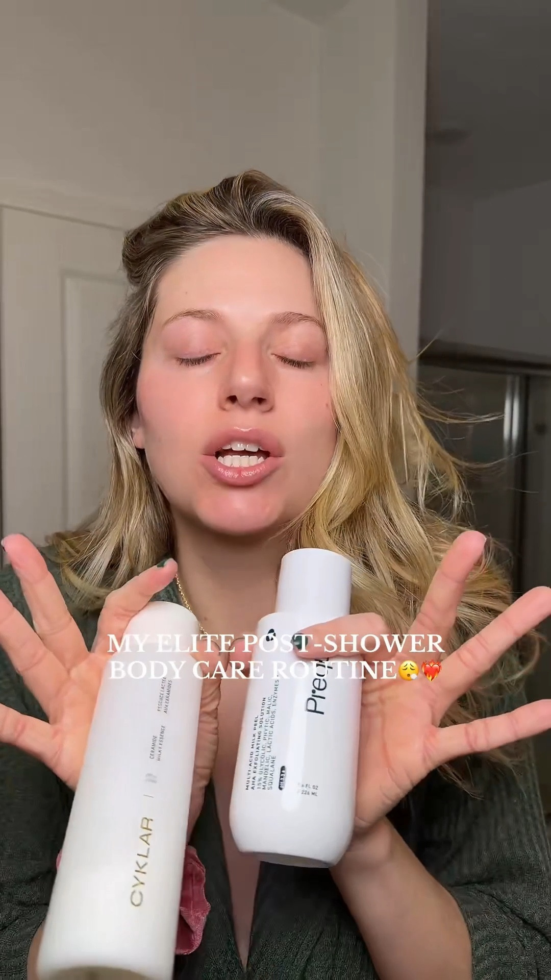 me elite 3 step post shower routine for soft body skin!!! 

#LTKselfcare #LTKgrwm #LTKGiftGuide