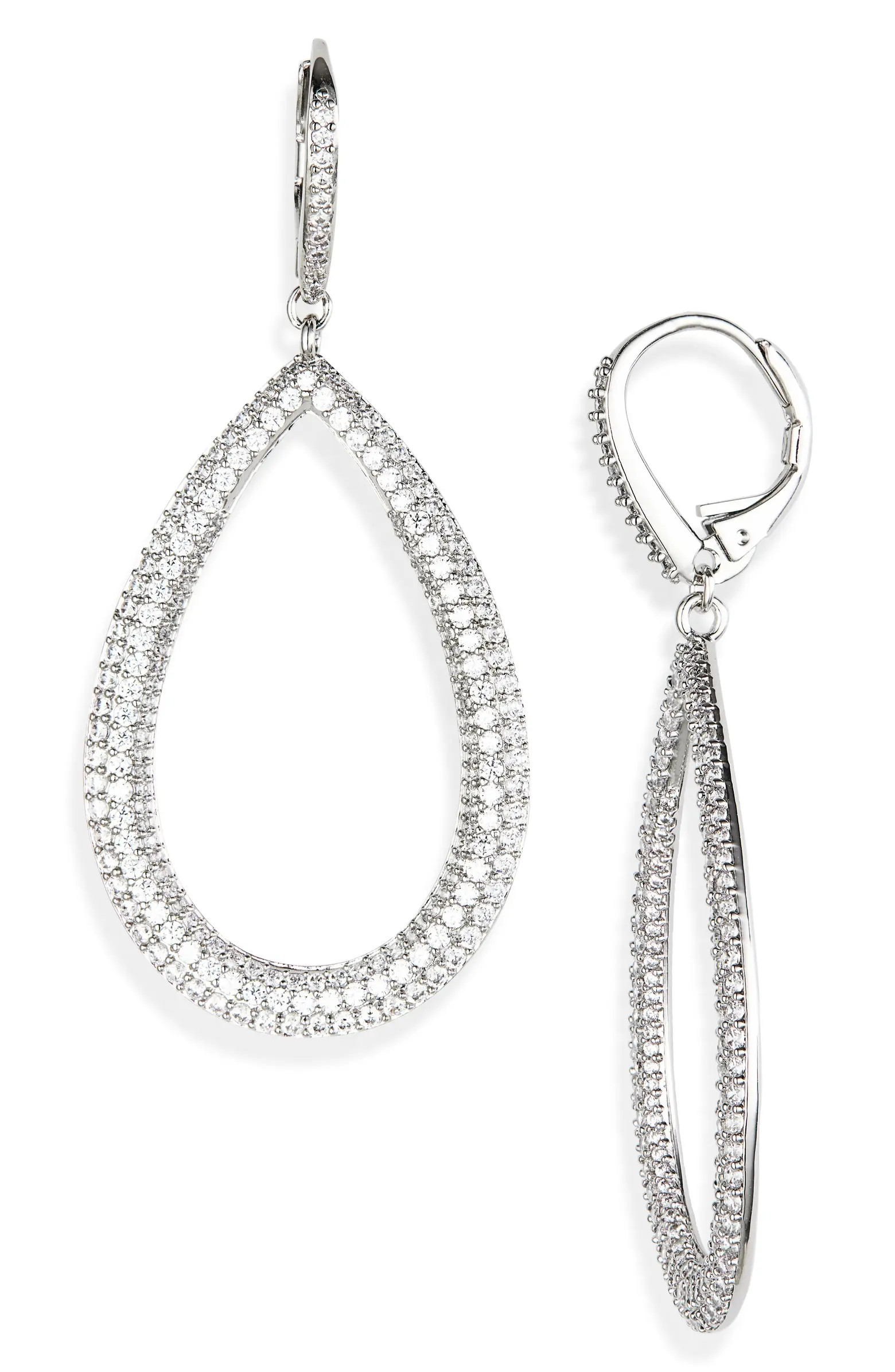 Nadri Crushed Teardrop Earrings | Nordstrom | Nordstrom