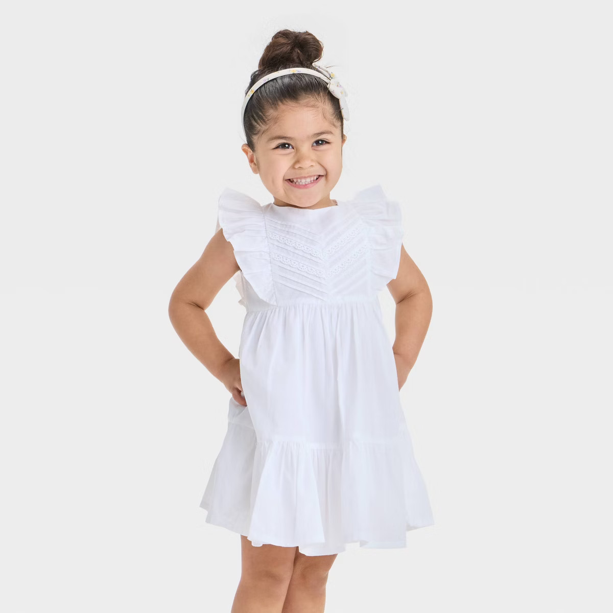OshKosh B'gosh Toddler Girls' Lace Dress - White | Target