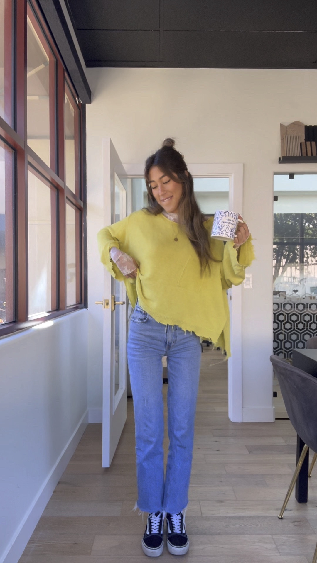 sweater is old free people but found some on poshmark for you! :) 

#LTKworkwear #LTKVideo #LTKCyberWeek