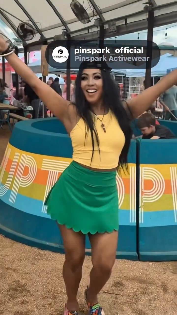 🐾🎉 Paw-some vibes only at 
@puptopiafest
 with my fashion vibes from @pinspark_official
.
I had the most tail-wagging blast with my Austin pack 
@ATXsmalldogs
 where I’m the proud lead pack leader! 🐶💕 
.
So many happy pups, treats flying, games everywhere… pure doggy paradise! My community showed up strong and we ran, played, and bonded like the best fur-family ever. 
.
I wore my @pinspark_official outfit and it was PERFECT for ANY occasion even a high-energy dog festival! Stylish enough for coffee runs, comfy enough for chasing my small-dog crew all day long. No adjustments, no worries, just pure confidence and freedom to move! 
.
Here’s exactly why this look slayed the festival (with cute features you’ll love): 
.
1️⃣ High Neck Racerback Crop Tank Top gives full coverage + total freedom to zoom around with the pups 🐾 (lightweight ultra-soft stretch fabric feels like a cloud!)
https://amzn.to/3Q4qZgL 
2️⃣ Built-in Pads & Longline Design  removable padding + extra length = no ride-up, A-D cup support, and shape that stays put during festival chaos 🐕✨ 
3️⃣ Scalloped Hem High-Waisted Skort adorable big A-line silhouette with scalloped edges that turns heads while you twirl with your dogs 🎀🐾 
4️⃣ 2 Handy Pockets – one for phone, one for keys/treats/balls  hands-free high-fives and fetch sessions all day! 🐶🎾 
5️⃣ Athletic Stretch Fabric –breathable, tummy-smoothing, and made for tennis/golf/pickleball… but secretly PERFECT for dog festivals too! 
.
This combo is my new go-to whether for a quick walk, a yoga flow, or a full-on pup party! 
Who else is ready to grab their Pinspark gear for spring adventures? Drop a 🐾 below if you’re festival-ready! 
.
#Pinspark #SpringVibes #DogFestival #PuptopiaFest #ATXSmallDogs

#LTKFestival #LTKMothersDay #LTKSaleAlert