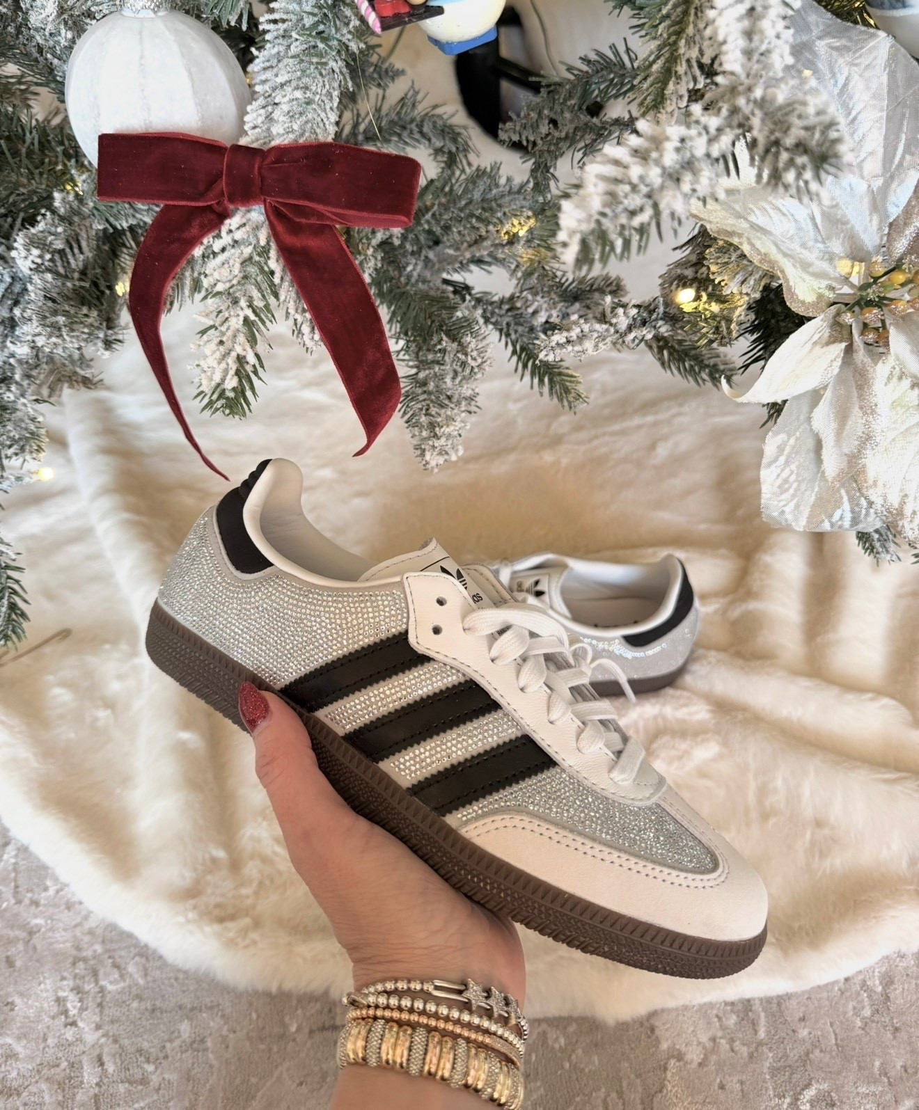 New sparkly adidas. I always size down half size! 

#LTKOver40 #LTKSaleAlert #LTKdayinmylife