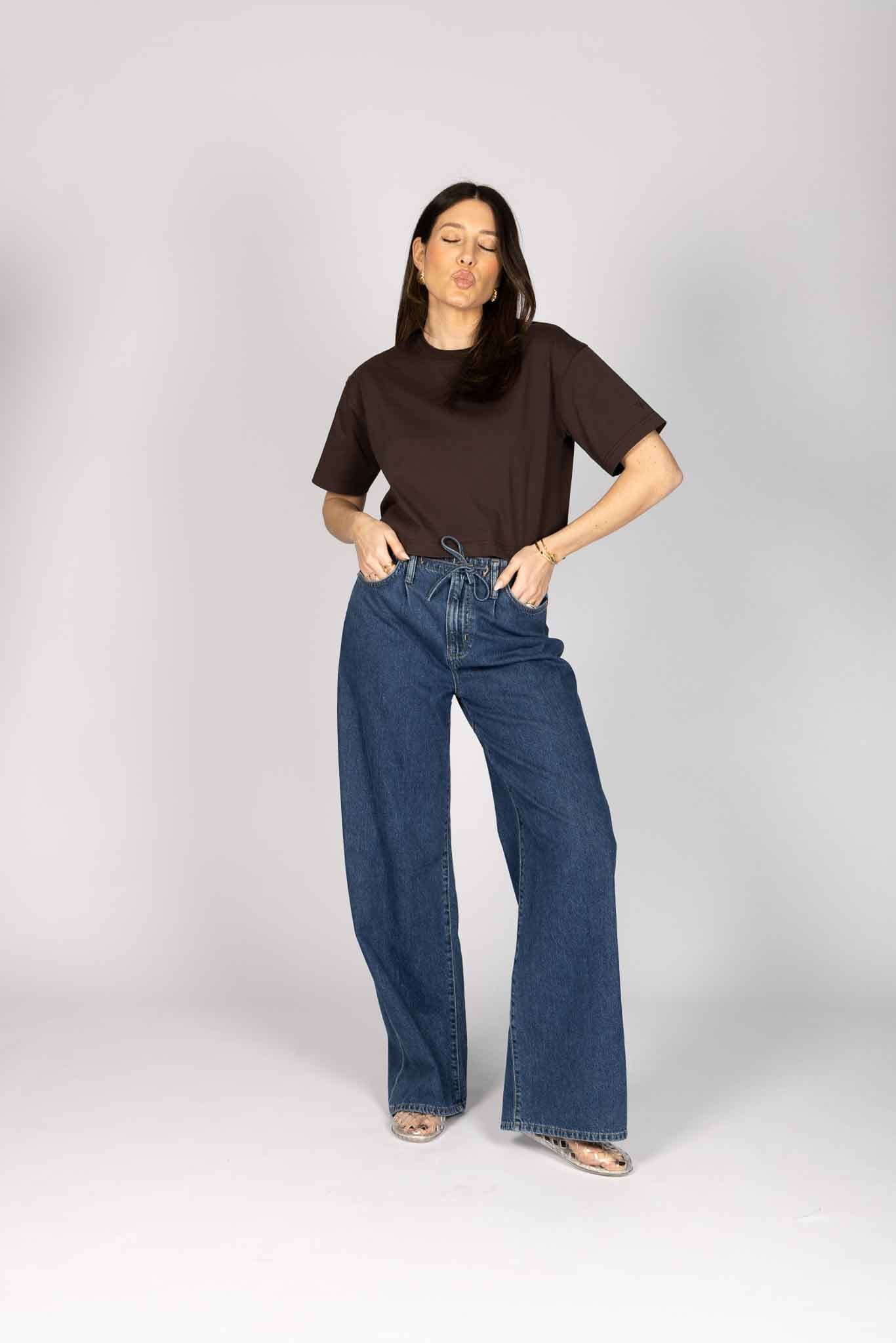 THE LENNY JEAN - MID BLUE DENIM | WAT The Brand