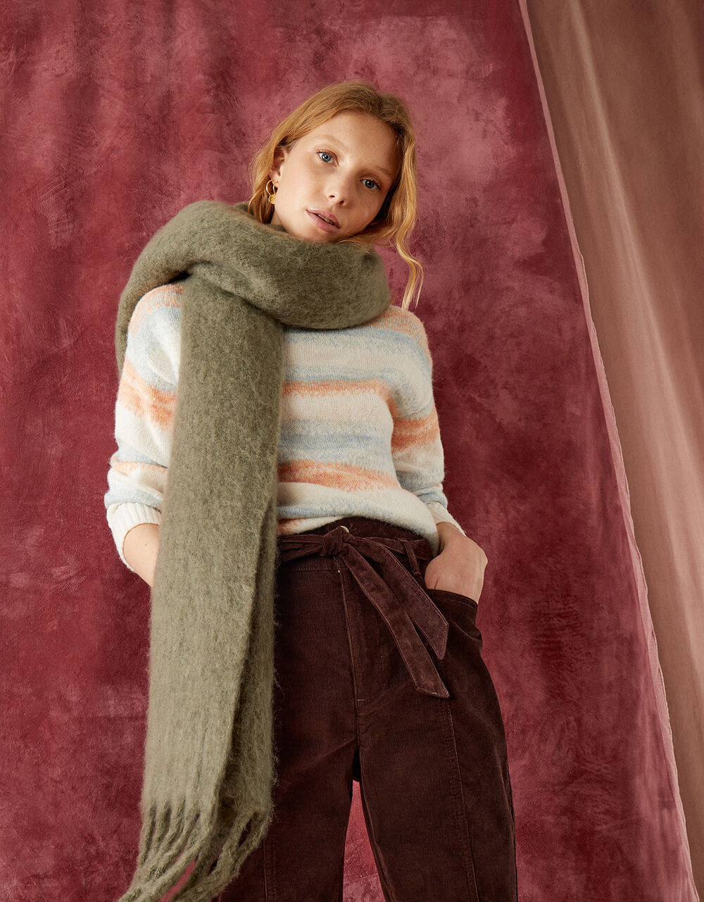 Plain Blanket Scarf | Monsoon (UK)