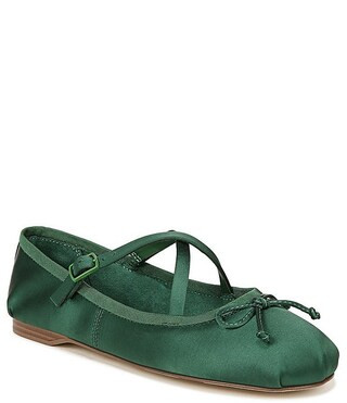 Circus NY Zuri Satin Bow Ballerina Flats | Dillard's | Dillard's