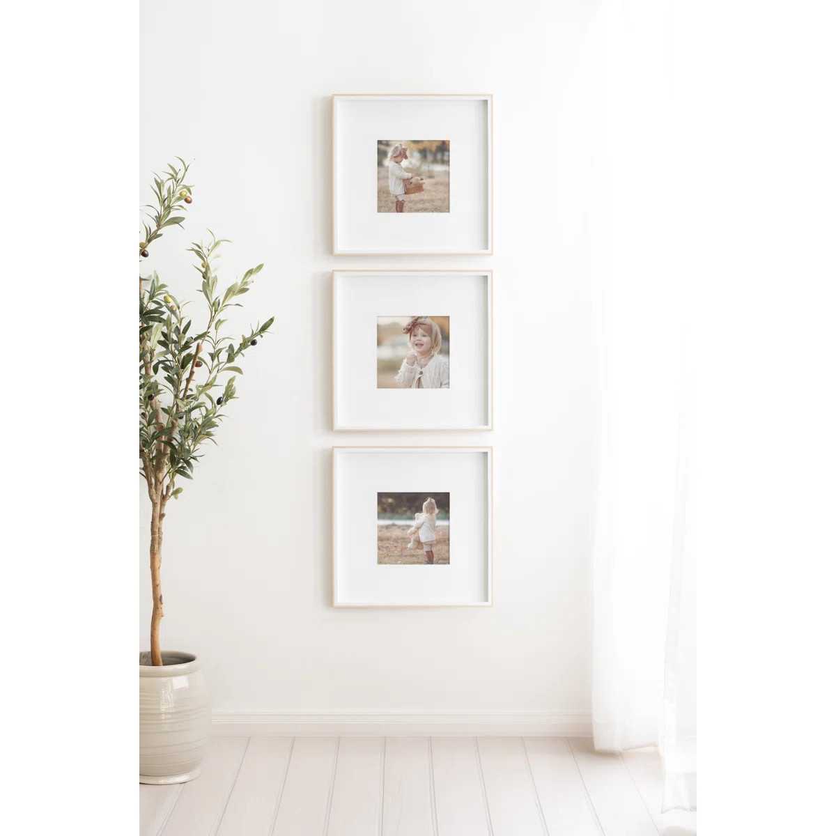 Develin Matte Plastic Single Picture Frame Set (Set of 3) | Wayfair North America
