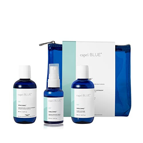 Capri Blue Volcano Laundry Gift Set - Includes Non-Toxic Laundry Detergent, Fabric Softener Liquid, and Wrinkle Release Spray - Vegan & Cruelty Free Laundry Supplies | Amazon (US)