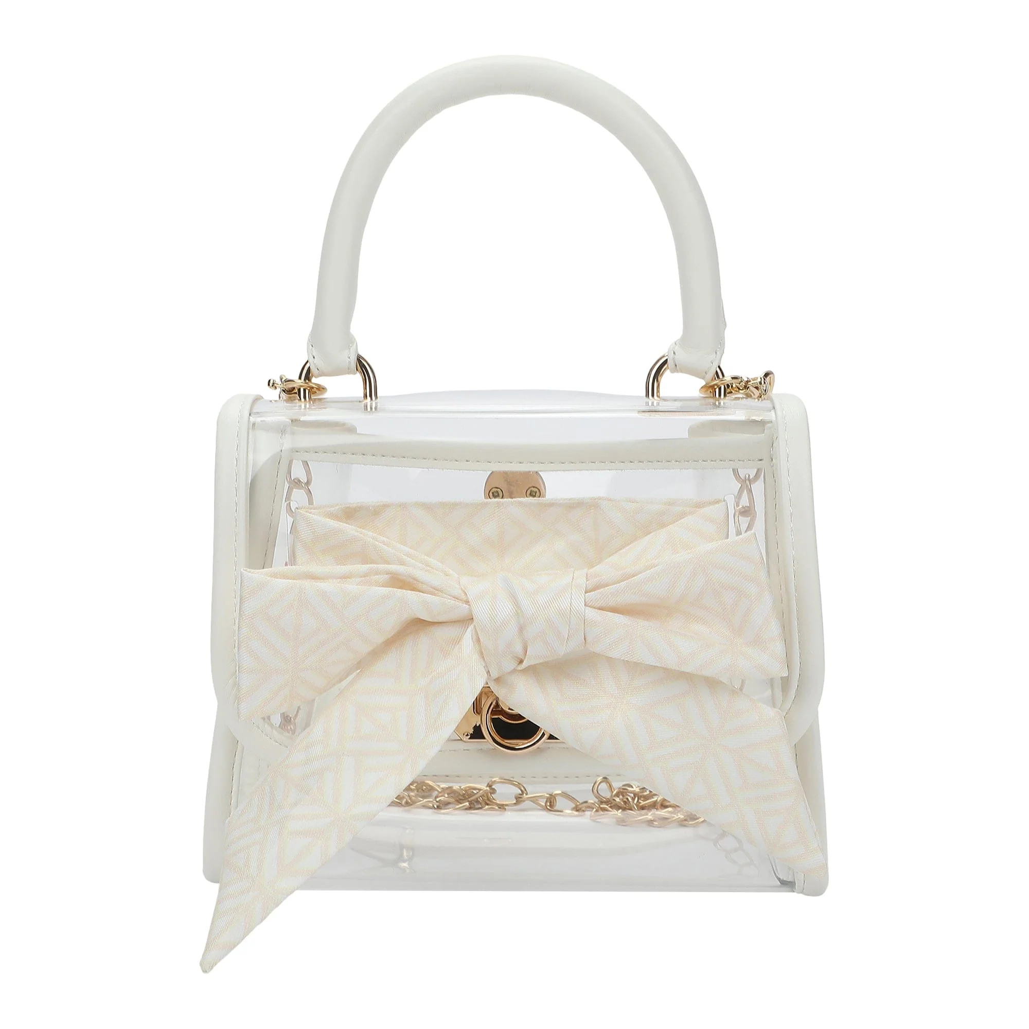 The Perfect Bow Bag (White) | Packed Party