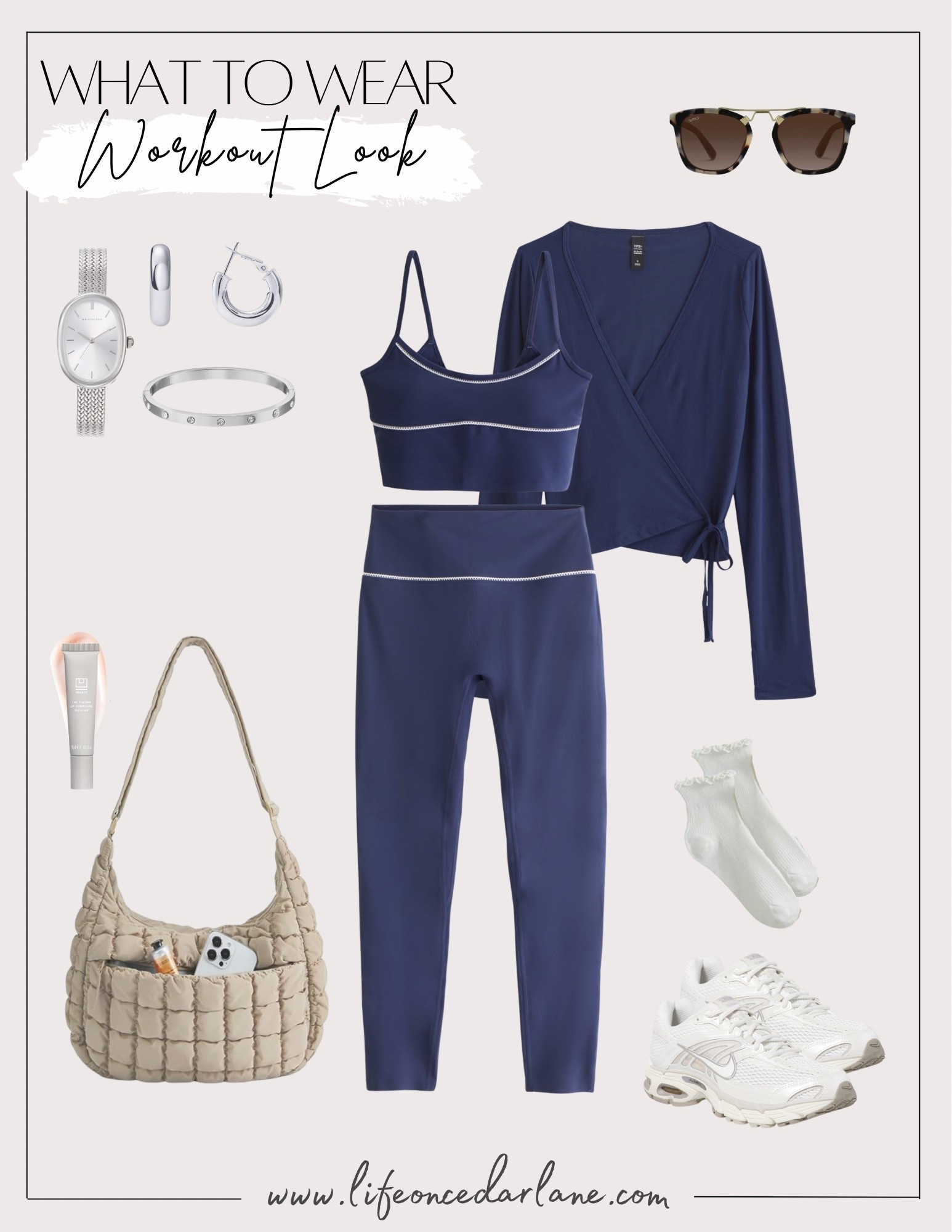 Cute workout look from Abercrombie and comes in several color options too!

#LTKActive #LTKfitnessgoals #LTKOver40