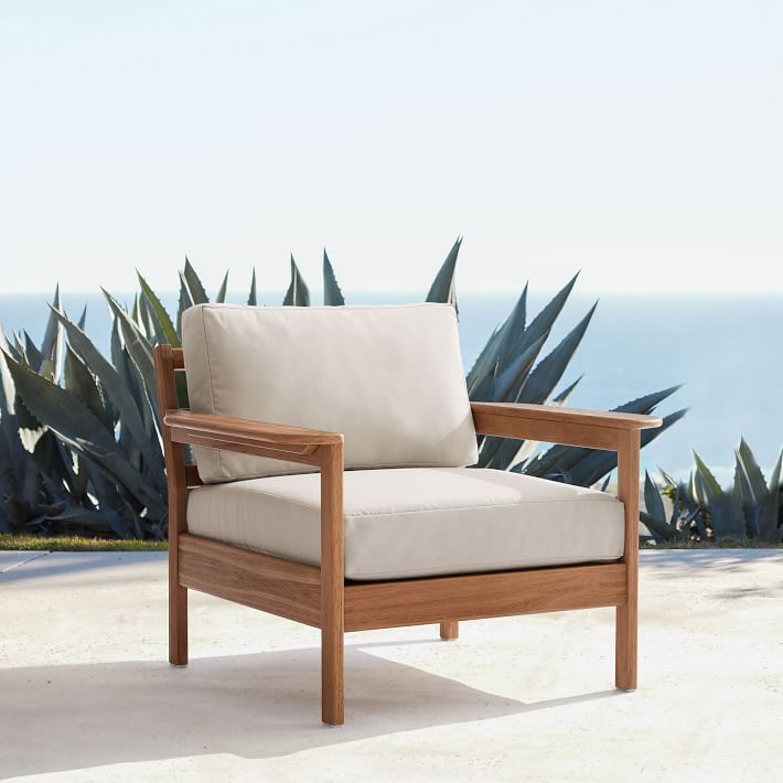 Playa Outdoor Lounge Chair | West Elm (US)