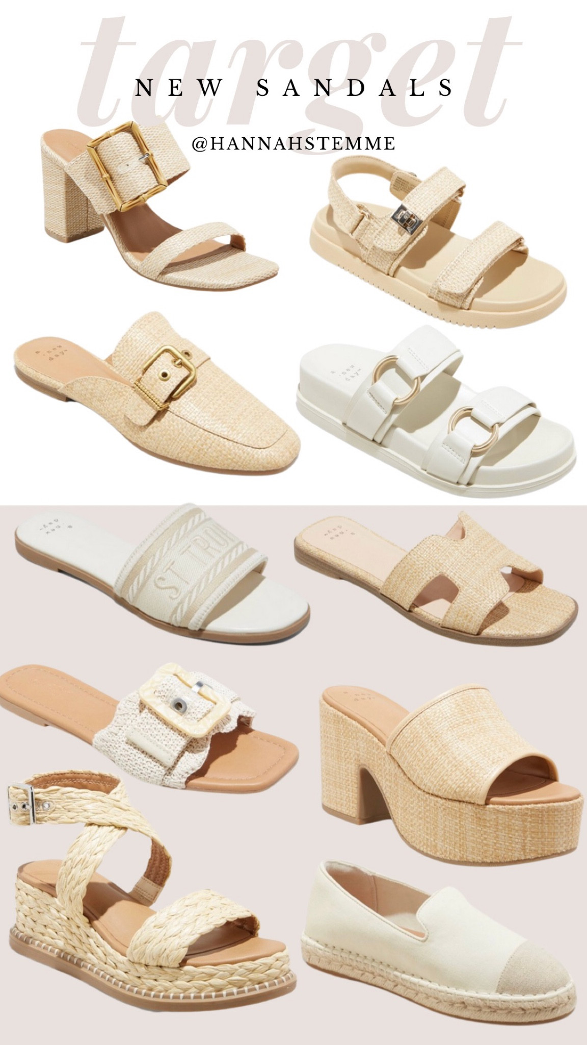 last weeks best seller — target sandals all 20% off 

#LTKSpringSale #LTKfindsunder50 #LTKshoecrush