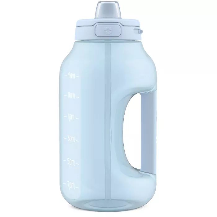 Ello Hydra 64oz Half Gallon Jug with Straw - Blue | Target