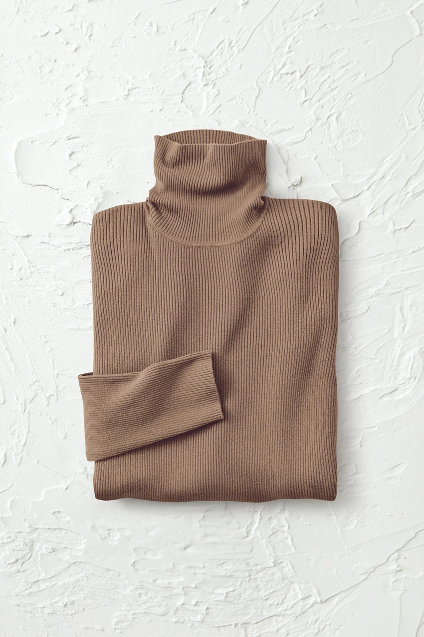 Ribbed Turtleneck Sweater | Coldwater Creek