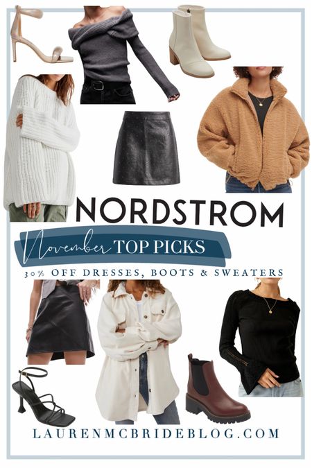 30% off dresses, boots & sweaters at Nordstrom! 

#LTKHoliday #LTKstyletip #LTKGiftGuide