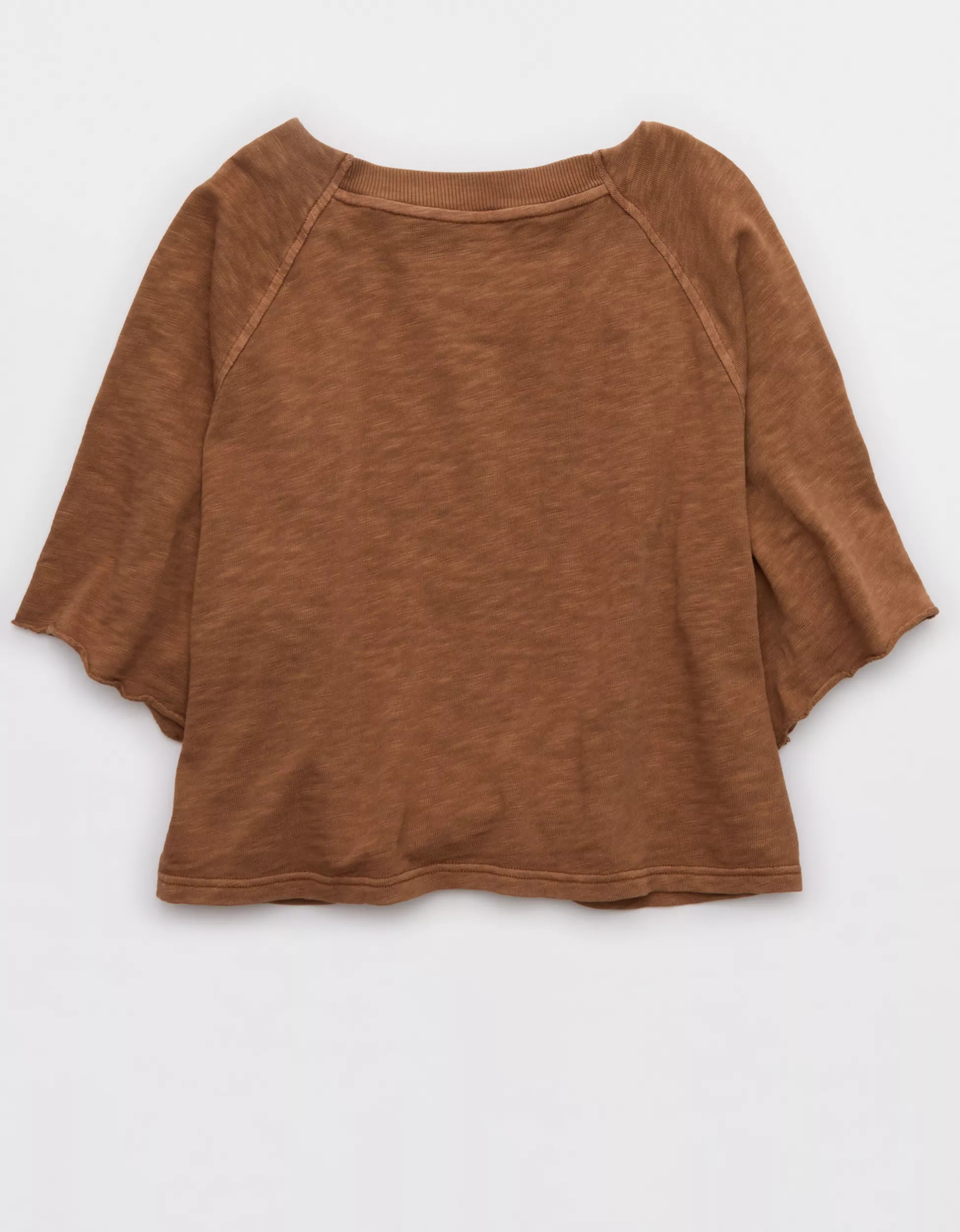 Aerie It's Casual Knit Slub T-Shirt | Aerie