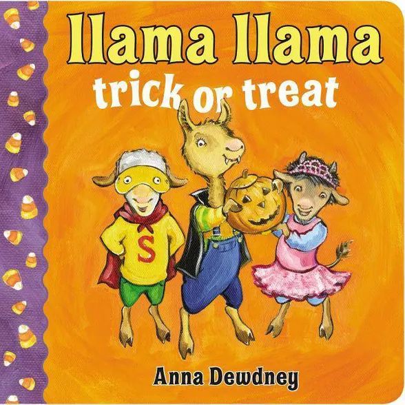 Llama Llama Trick or Treat (Board Book) (Anna Dewdney) | Target